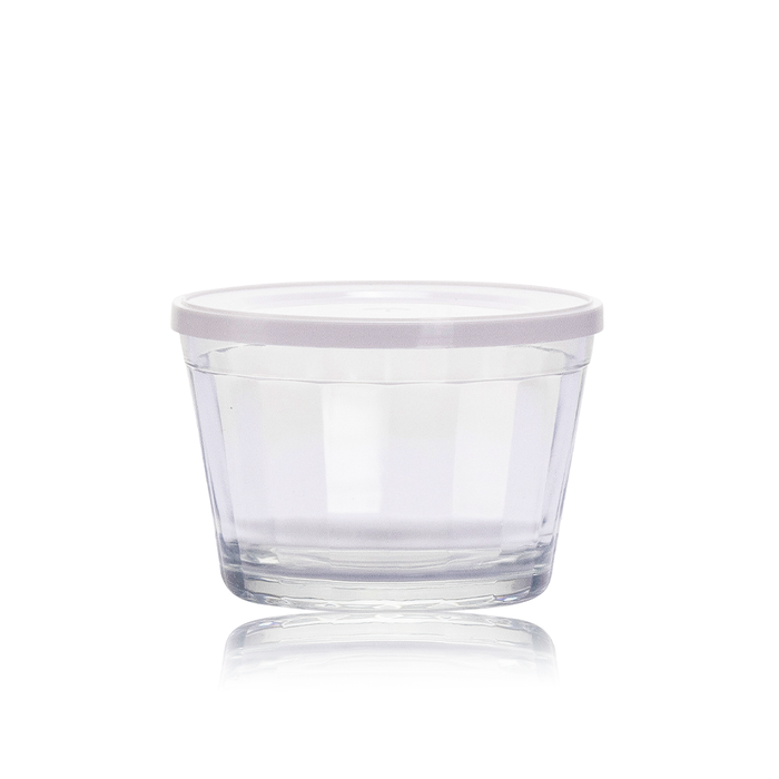 Americano Medium Bowl 350ml with White Lid