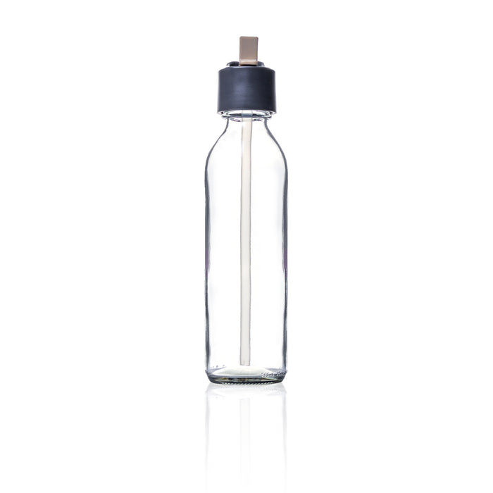 Consol Glass Sleek with Straw Lid 500ml