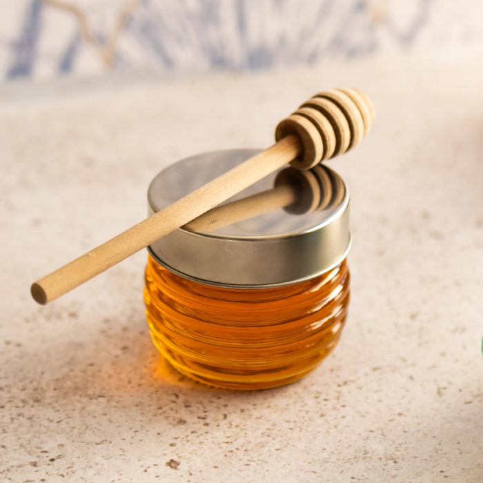Beehive Jar 125ml with Silver Lid
