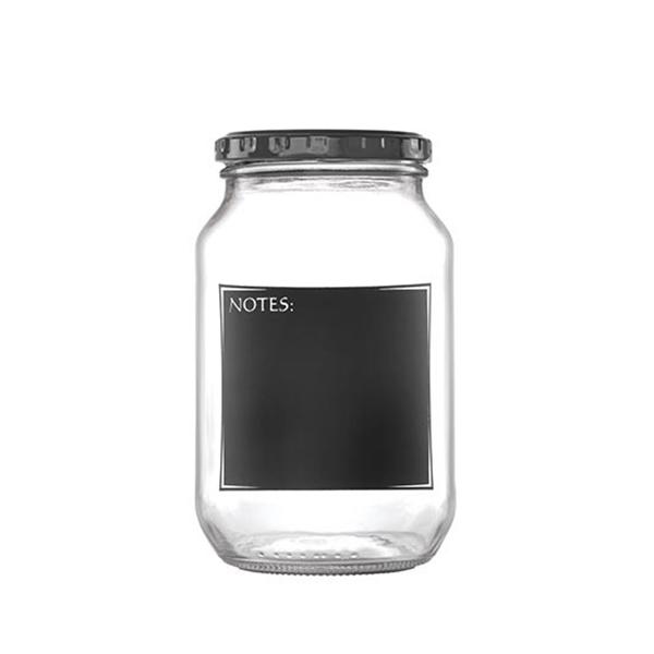 Consol My Jar 1000ml (1L) Black Note