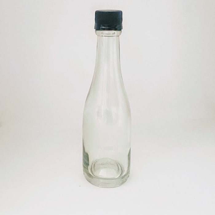 Consol Glass Sparkling Wine Bottle Flint 187ml  with 28MCA Lid