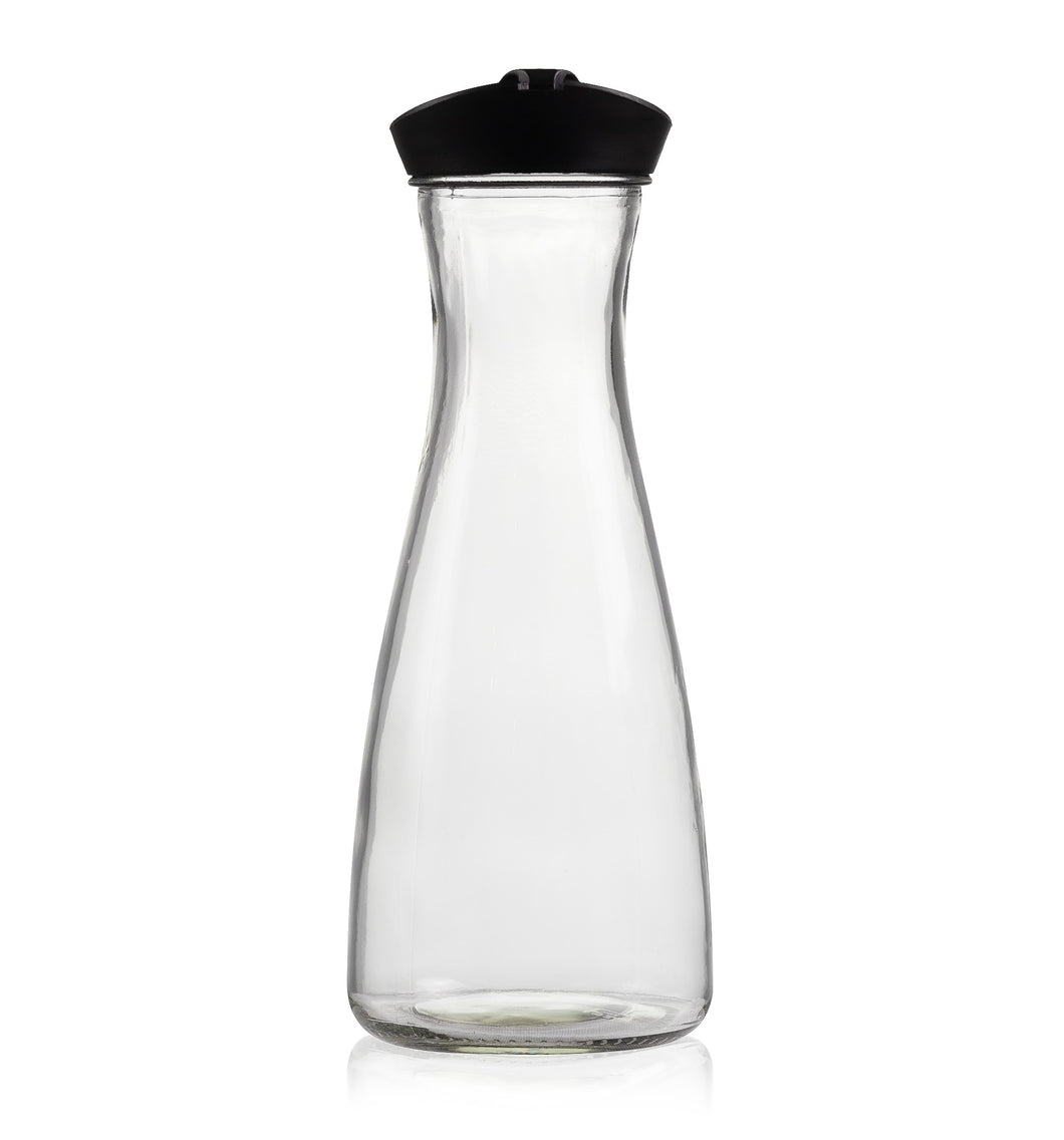 Carafe 850ml With Black Lid