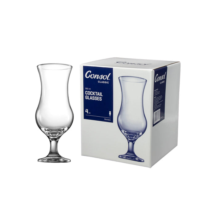 Consol Glass Monaco Cocktail Glass 355ml 4 Pack