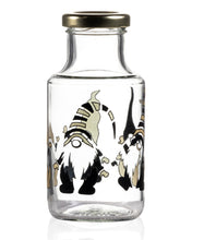 Load image into Gallery viewer, Consol Glass Elf Gold And Black Bottle 250ml With Gold Lid
