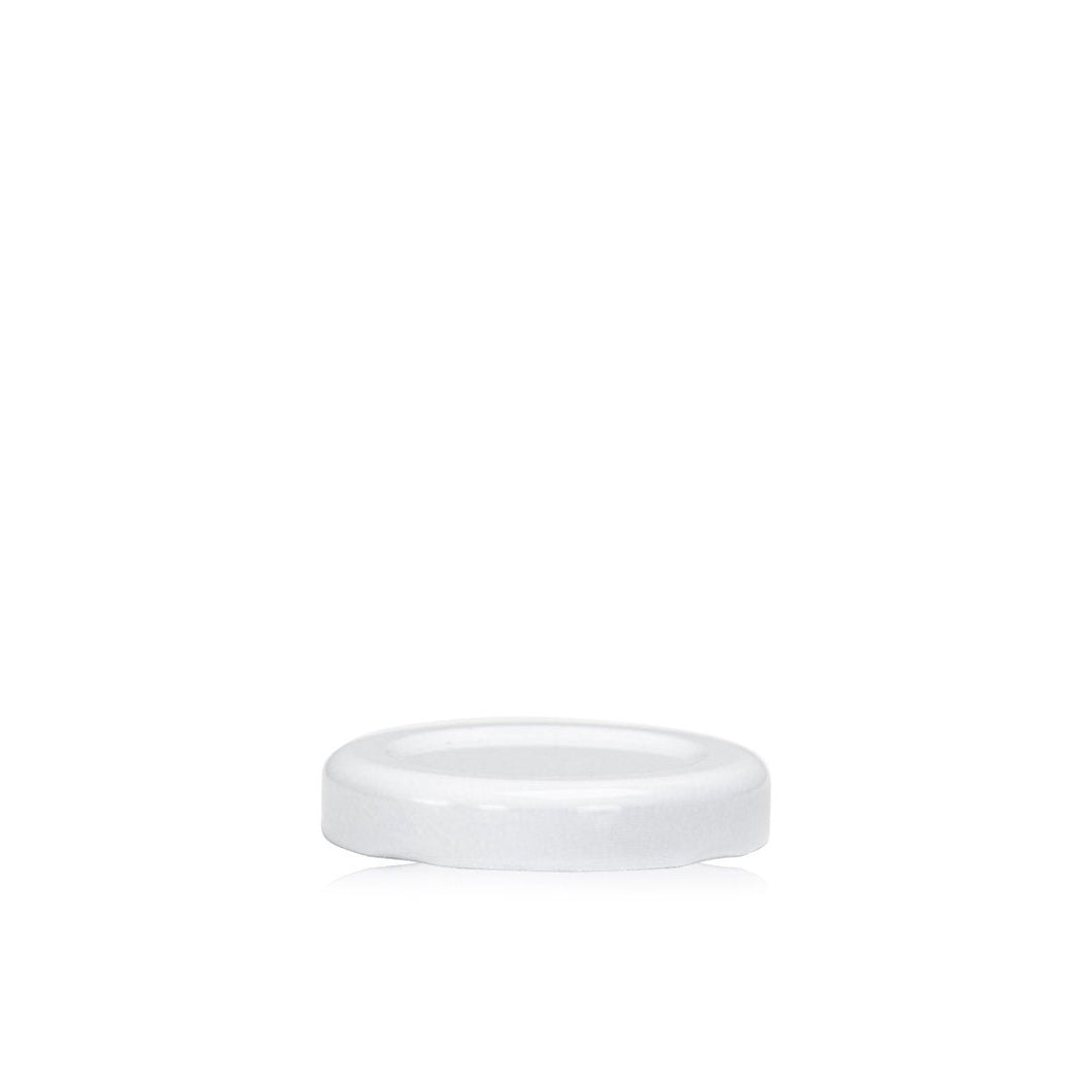 38mm RTB Metal Lid White