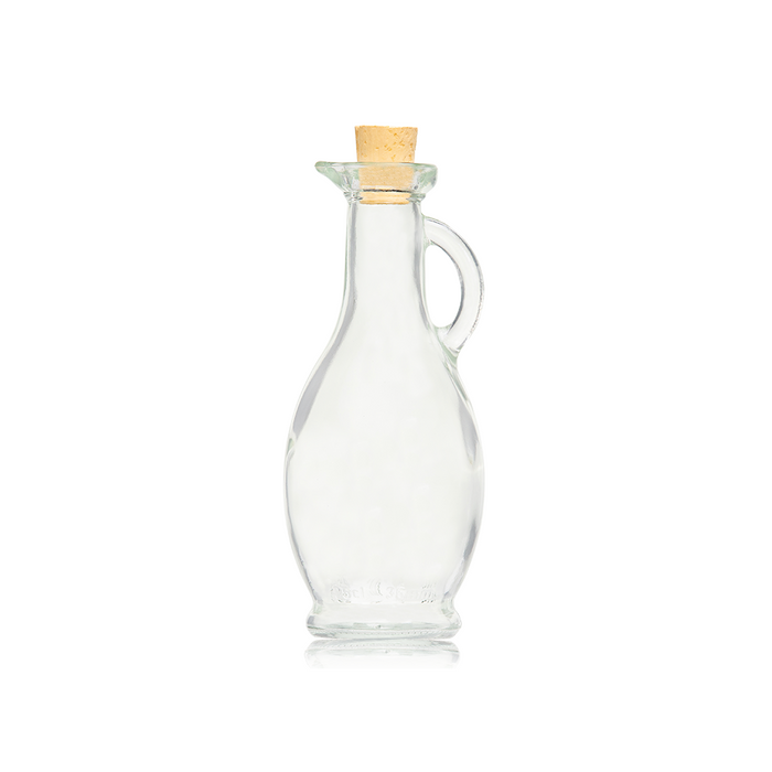 Anfora Egizia Glass Bottle 250ml with Cork Lid