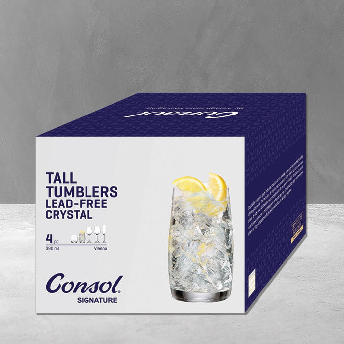 Consol Signature Vienna Tumbler 380ml (4 Pack)