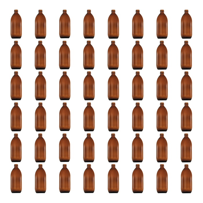 Consol Glass Generic Bottle 500ml Amber without lid (48 Carton Pack)