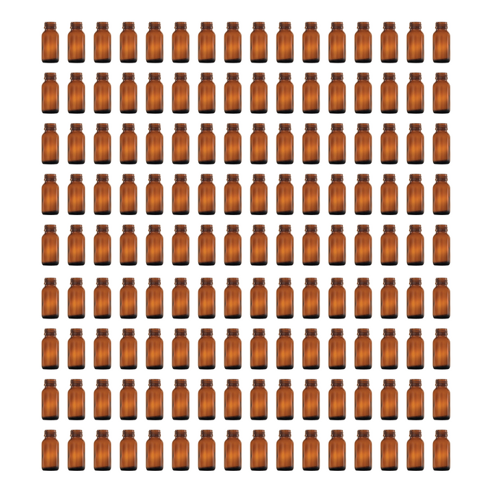 Consol Glass Medical Bottle 50ml Amber without lid (144 Carton Pack)