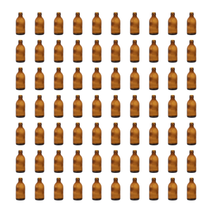 Generic Glass Bottle 200ml Amber without lid   (70 Carton Pack)