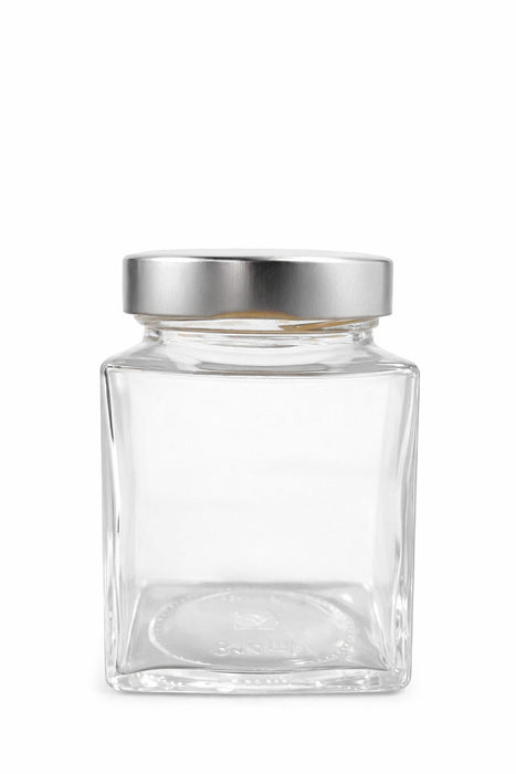 Evolution Quadro Jar 314ml with silver lid