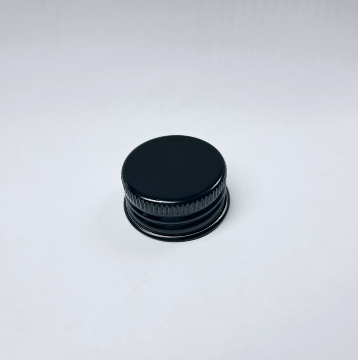 28mm Black Aluminium Lid