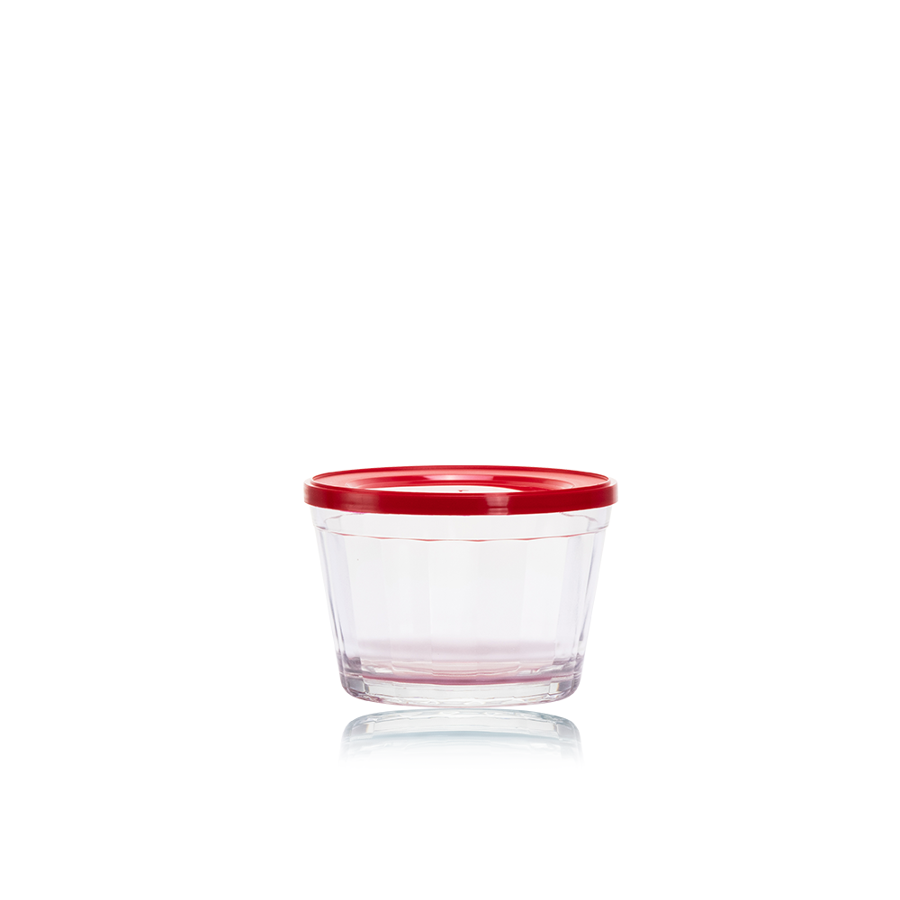 Americano Small Bowl 150ml with Red Lid