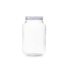 Load image into Gallery viewer, Consol Glass Catering Jar 3000ml (3L) with White lid
