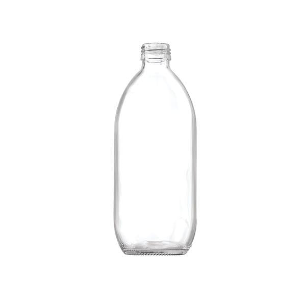 Consol Glass Generic Bottle 500ml Flint without lid (48 Carton Pack)