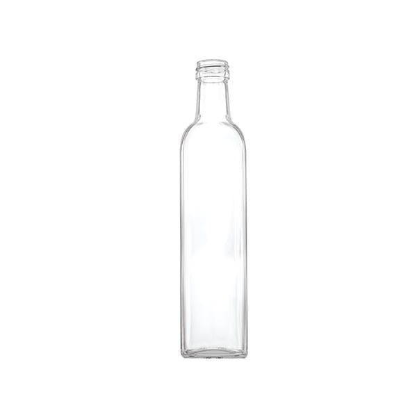 Consol Glass Olive Oil Bottle 500ml Flint without lid (24 Carton Pack)