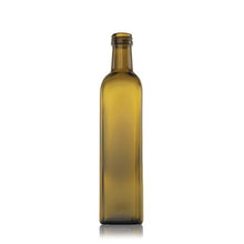Load image into Gallery viewer, Consol Glass Olive Oil Bottle 500ml Antique without lid (24 Carton Pack)

