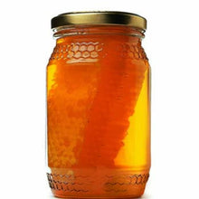 Load image into Gallery viewer, Consol Glass Honey Jar 352ml with Gold lid
