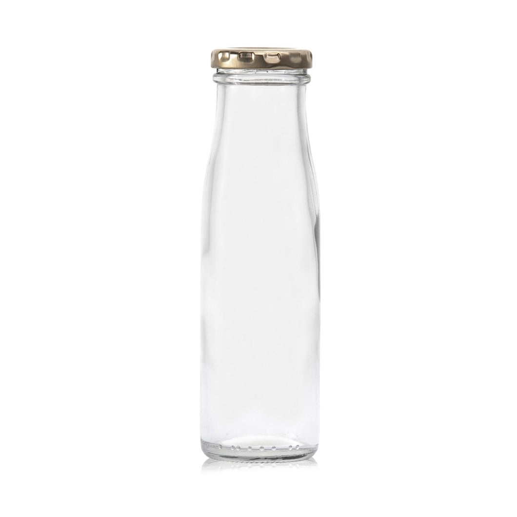 Consol Glass Chutney Bottle 250ml with Gold lid