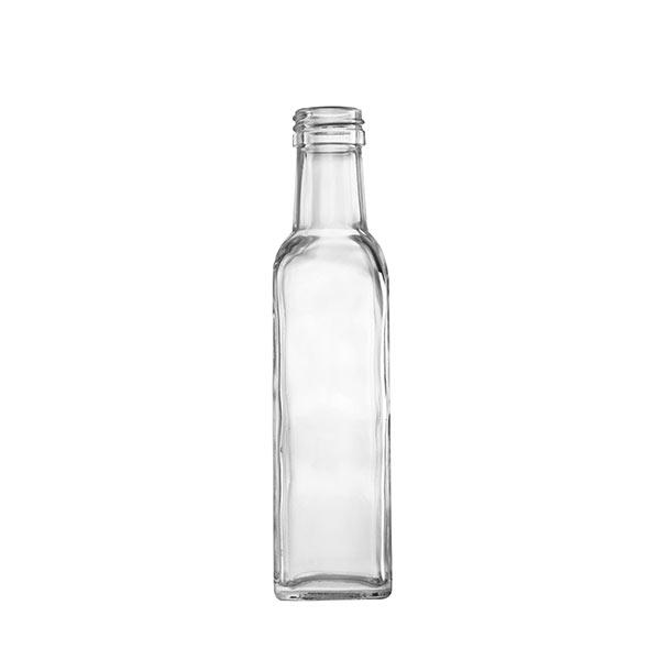 Consol Glass Olive Oil Bottle 250ml Flint without lid (24 Carton Pack)