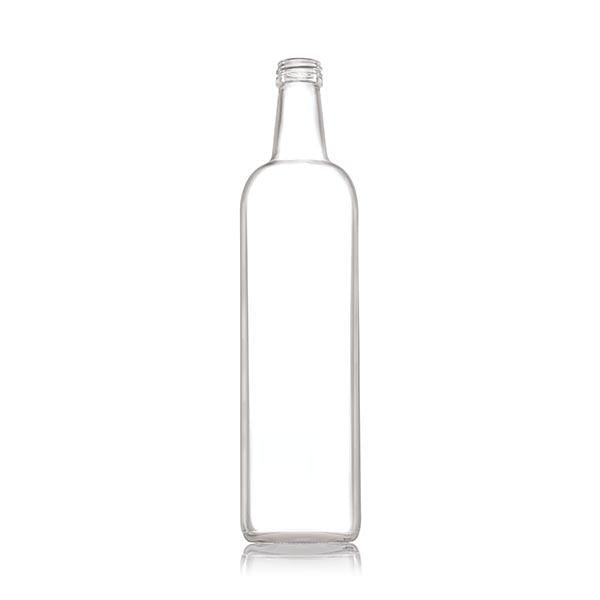 Consol Glass Olive Oil Bottle 1000ml (1L) Flint without lid (12 Carton Pack)
