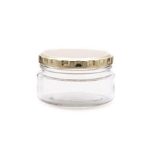 Load image into Gallery viewer, Consol Glass Dip Jar 200ml with Gold lid (24 Carton Pack)
