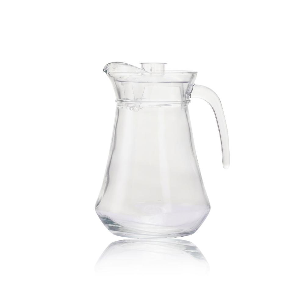 Water Jug with Clear Lid 1300ml (1.3L)