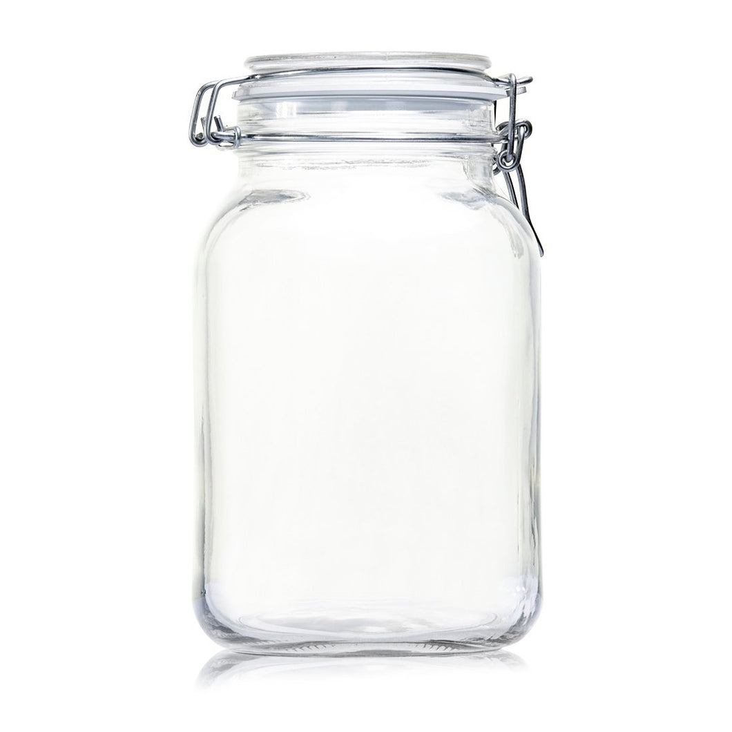 Consol Glass Store-It Clip Top Jar 2000ml (2L)