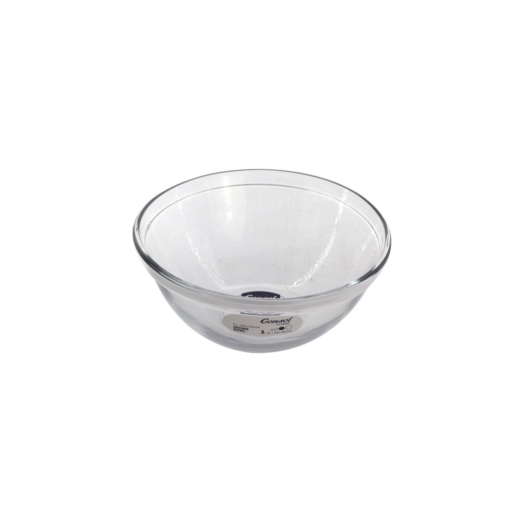 Consol Glass San Marino Mixing Bowl 2000ml (2L)