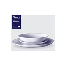 Load image into Gallery viewer, Consol Glass Opal Dinner Set 12 Piece
