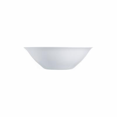 Consol Glass Opal Salad Bowl Large 27cm White