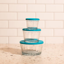 Load image into Gallery viewer, Americano Bowl Large 600ml with Turquoise Lid
