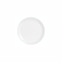 Load image into Gallery viewer, Consol Glass Opal Dinner Plate 250mm White
