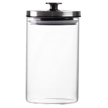 Load image into Gallery viewer, Round Canister &amp; Black Lid 950ml
