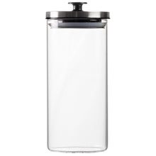 Load image into Gallery viewer, Round Canister &amp; Black Lid 1300ml (1.3L)
