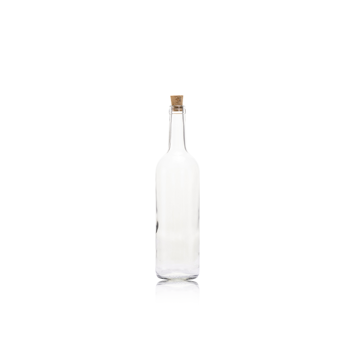 Consol Glass Challenger Bottle 30CM 750ml with RL8 Cork Lid