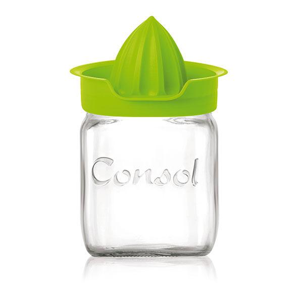Consol Glass Juicer 500ml Green