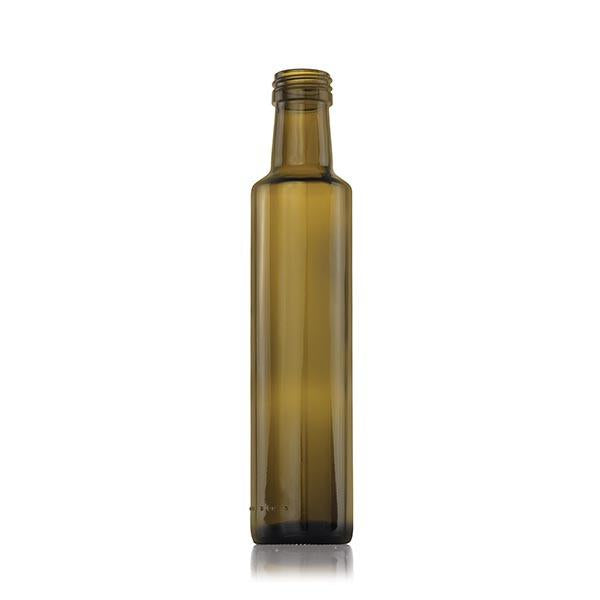 Consol Glass Dorica Bottle 250ml Antique without lid (24 Carton Pack)