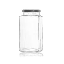 Load image into Gallery viewer, Evolution Glass Jar 3100mll (3.1L) with Silver lid
